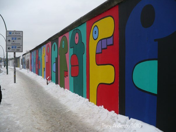East Side Gallery - Thierry Noir's mural 2010