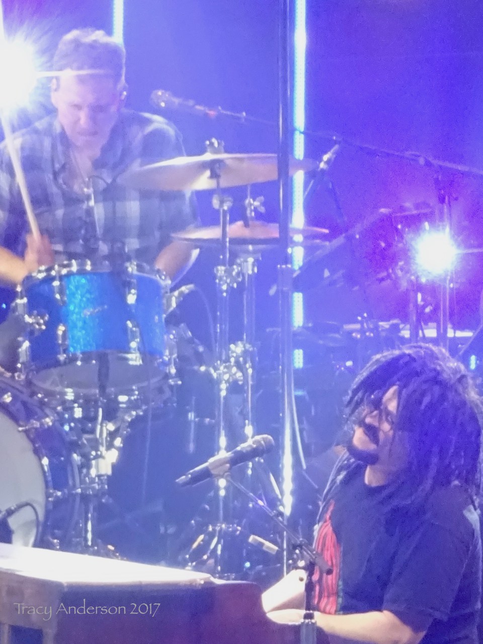 Adam Duritz and Jim Bogios Edm July 14 2017