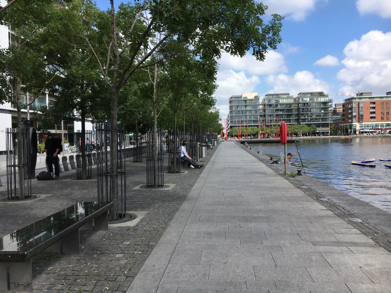 Grand Canal Quay Dublin July 24 2017