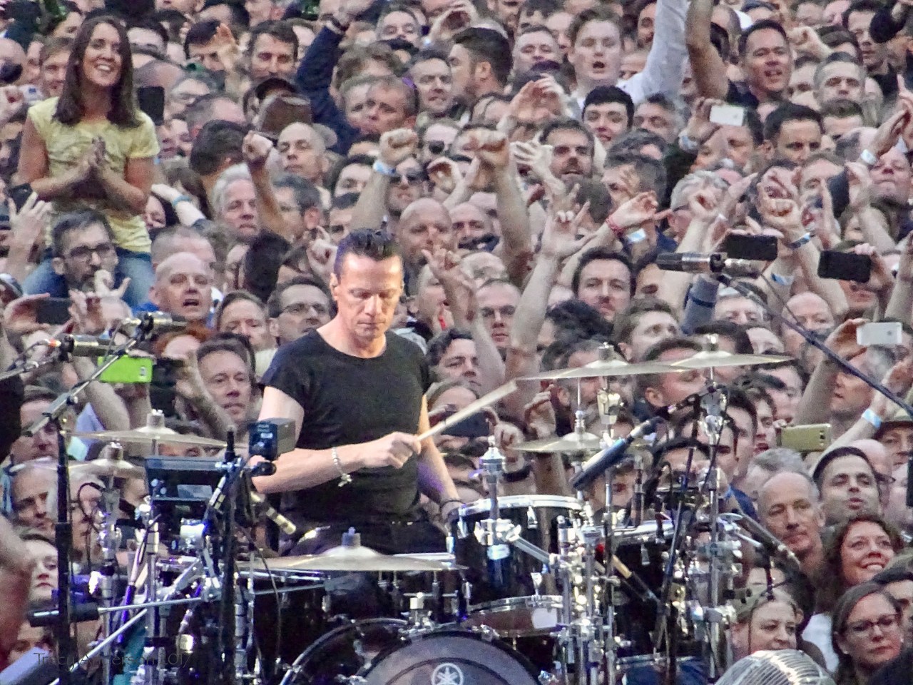 Larry Drums Croke Park Dublin U2 The Joshua Tree July 22 2017