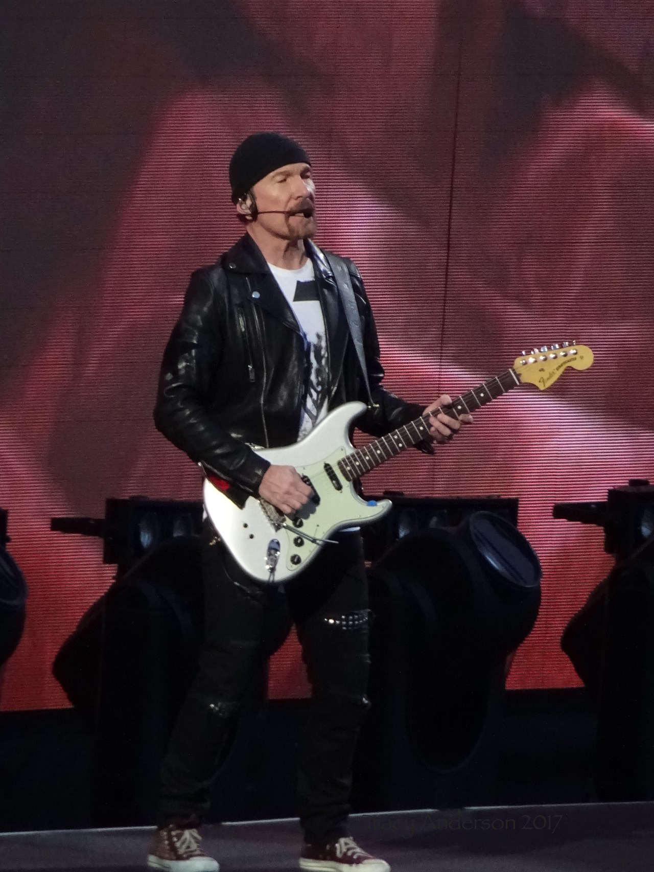The Edge Guitar Croke Park Dublin U2 The Joshua Tree Tour July 22 2017