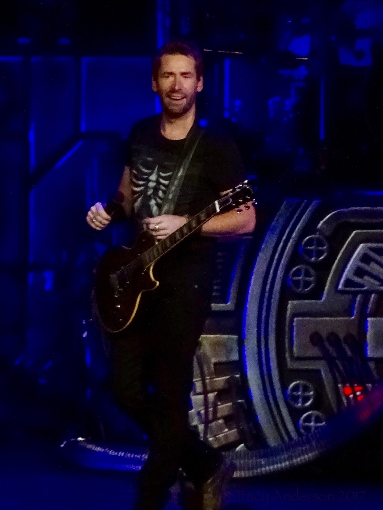 Chad Kroeger of Nickelback Rogers Place Edmonton Sept 28 2017