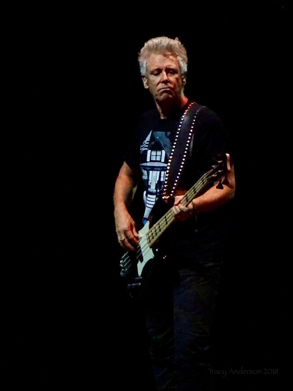 Adam Clayton Bass U2 eXPERIENCE & iNNOCENCE Tour NJ June 29 2018