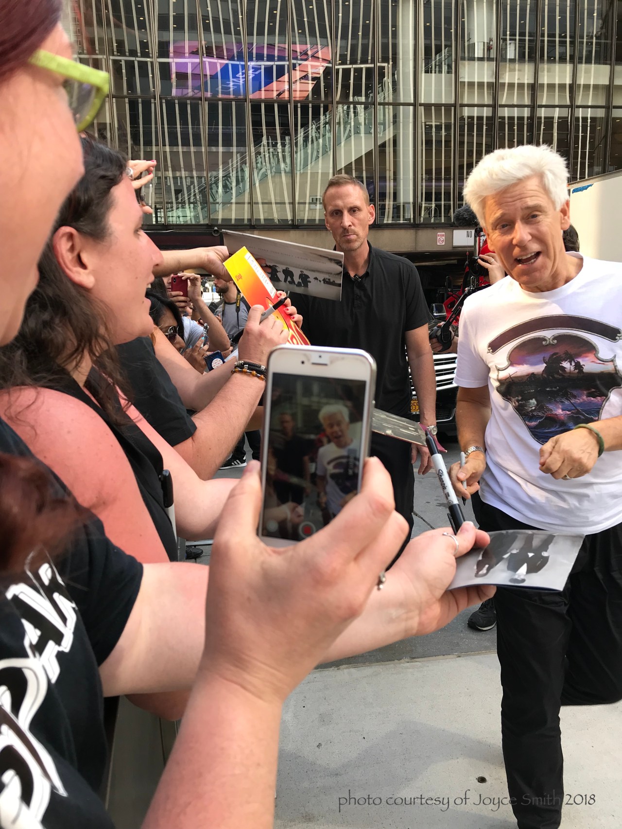 Adam Clayton Fan Meet and Greet June 26 2018 Madison Square Garden NYC