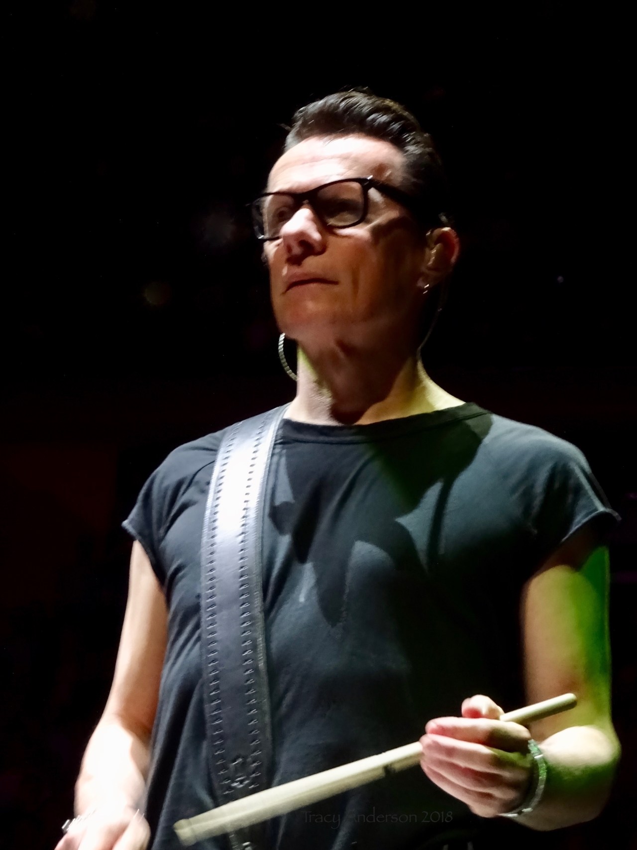 Larry Mullen Jr Close Up U2 eXPERIENCE & iNNOCENCE Tour MSG June 26 2018