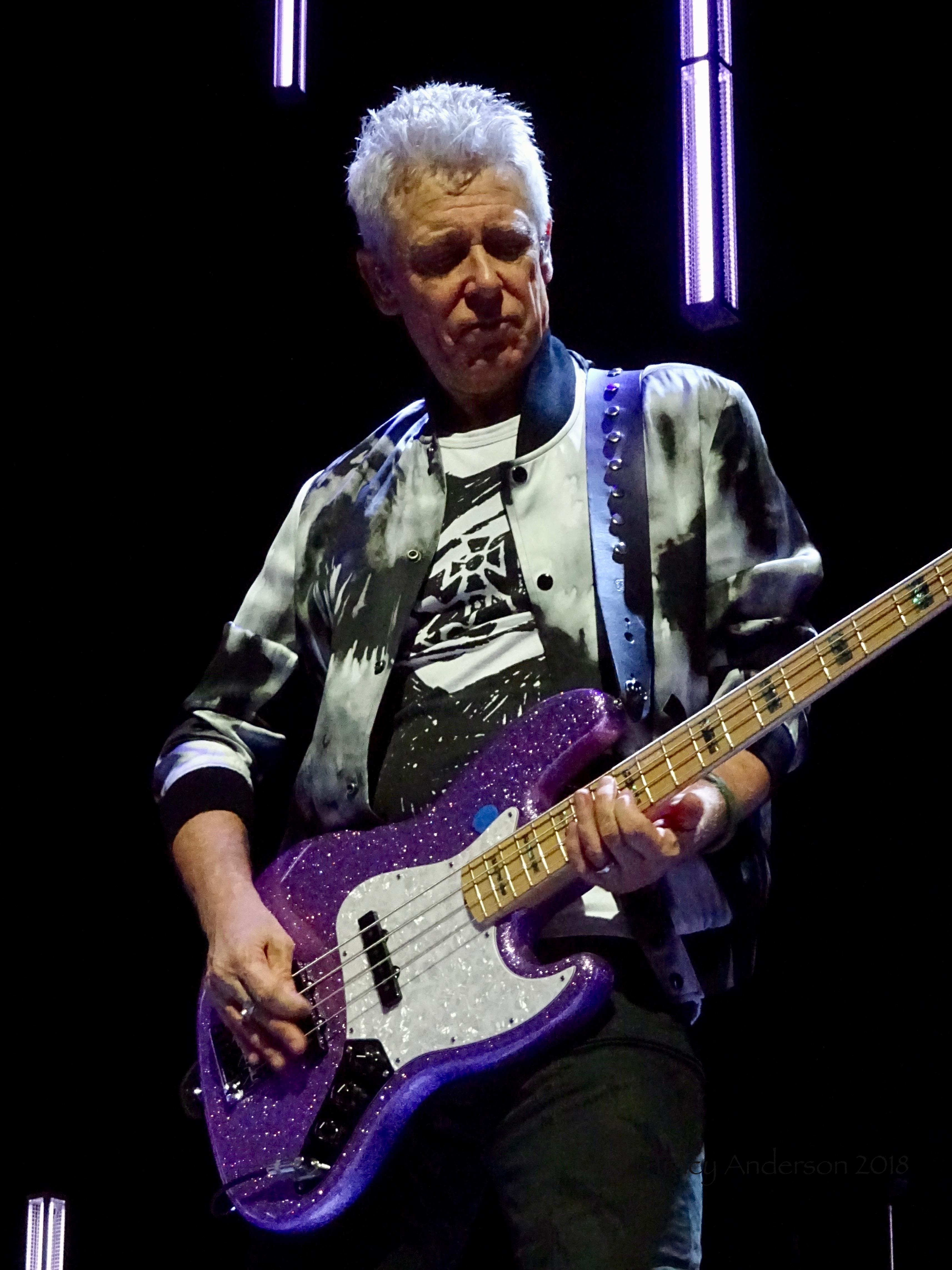Adam Purple Bass U2 Dublin 3 3Arena Nov 9 2018