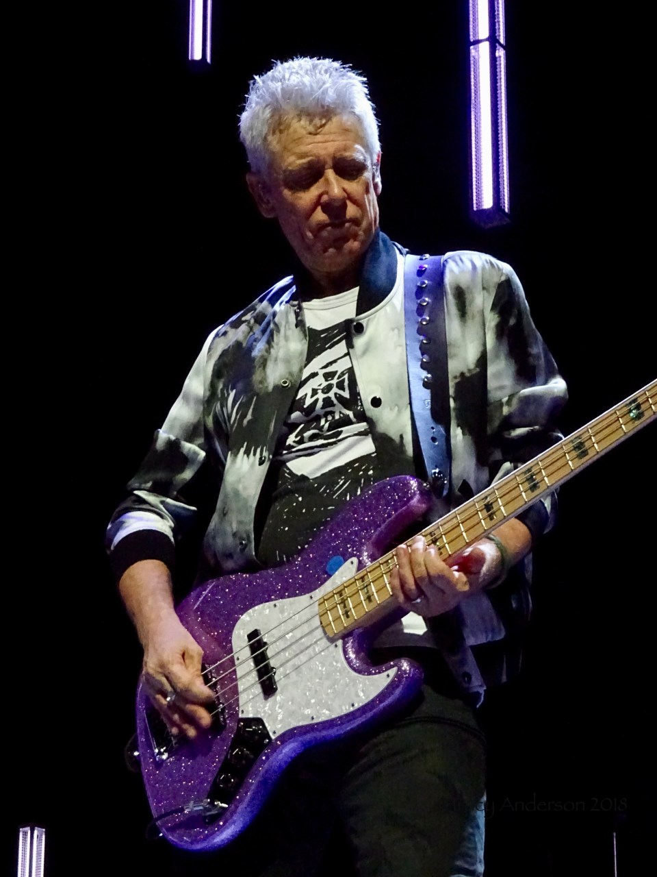 Adam Purple Bass U2 Dublin 3 3Arena Nov 9 2018