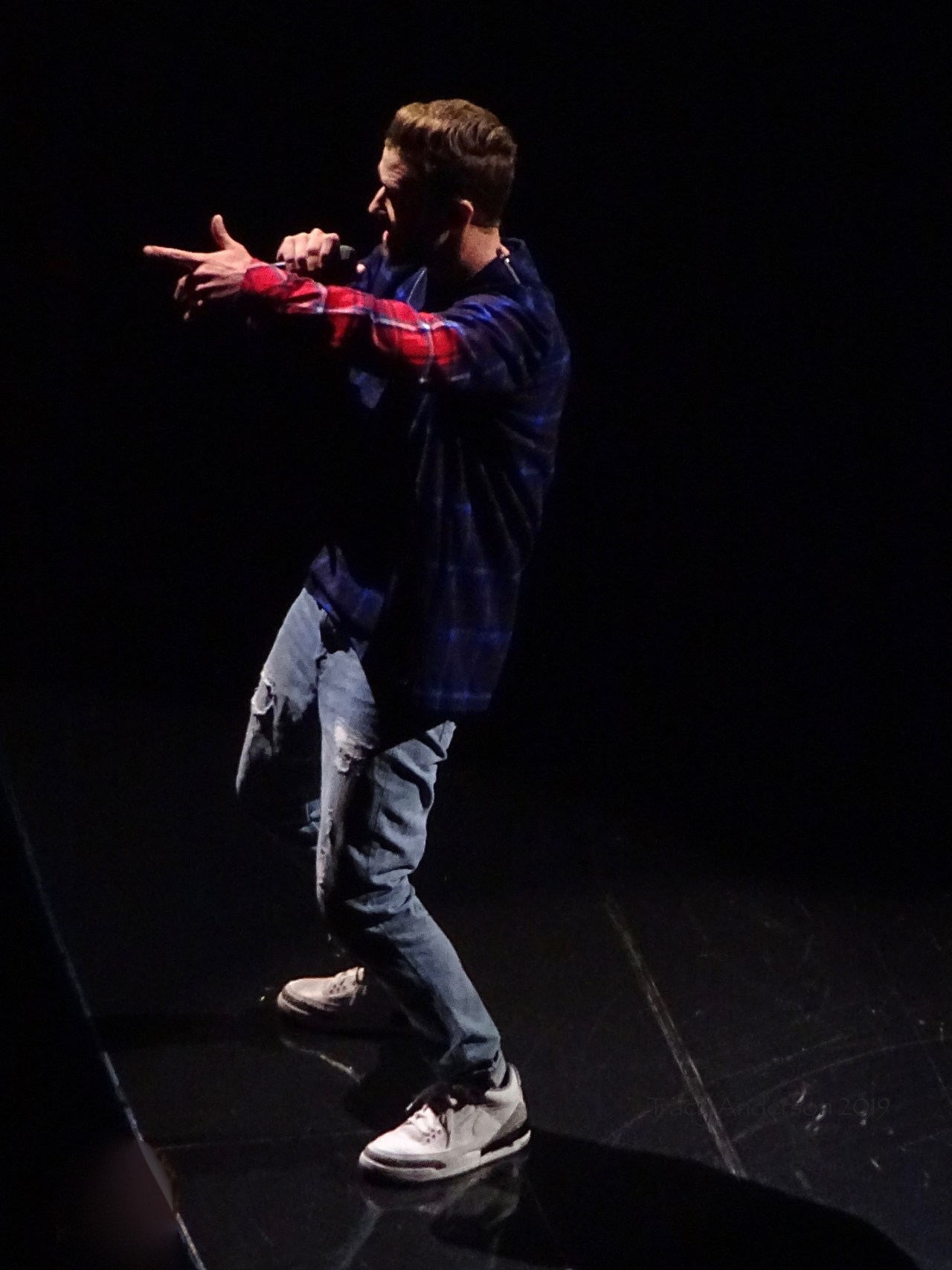 Justin Timberlake Man Of The Woods Plaid Rogers Place Feb 6 2019