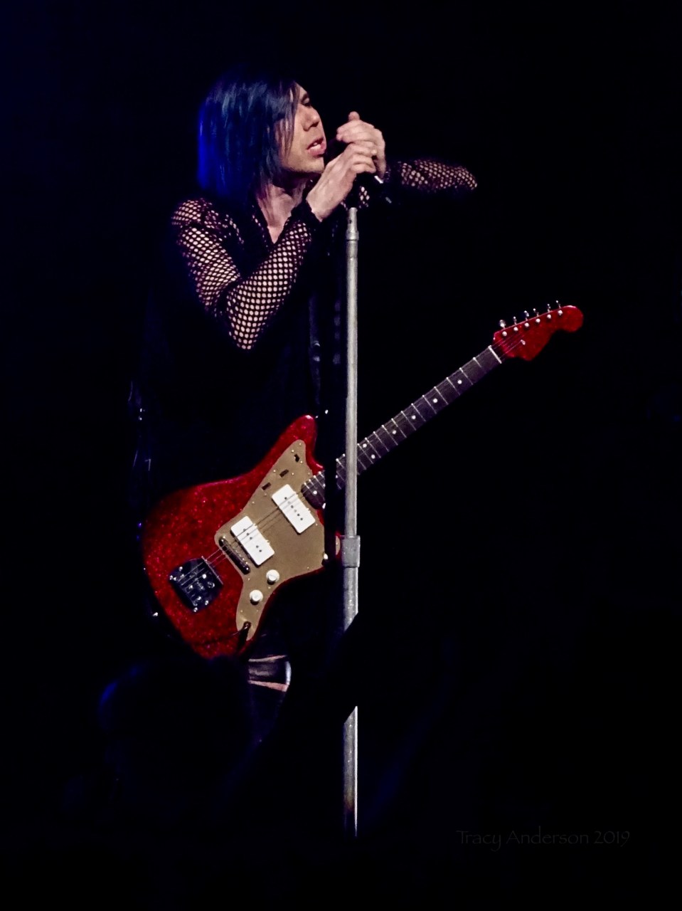 Josh Ramsay Mic Stand Marianas Trench Suspending Gravity Tour Edmonton Northern Alberta Jubilee Auditorium Mar 26 2019