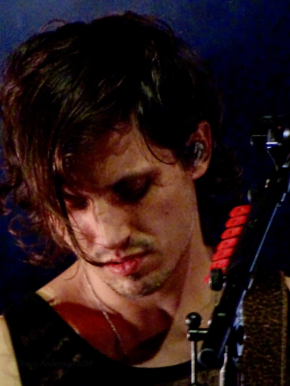 Matt Webb Close Up Marianas Trench Suspending Gravity Tour Edmonton Northern Alberta Jubilee Auditorium Mar 26 2019