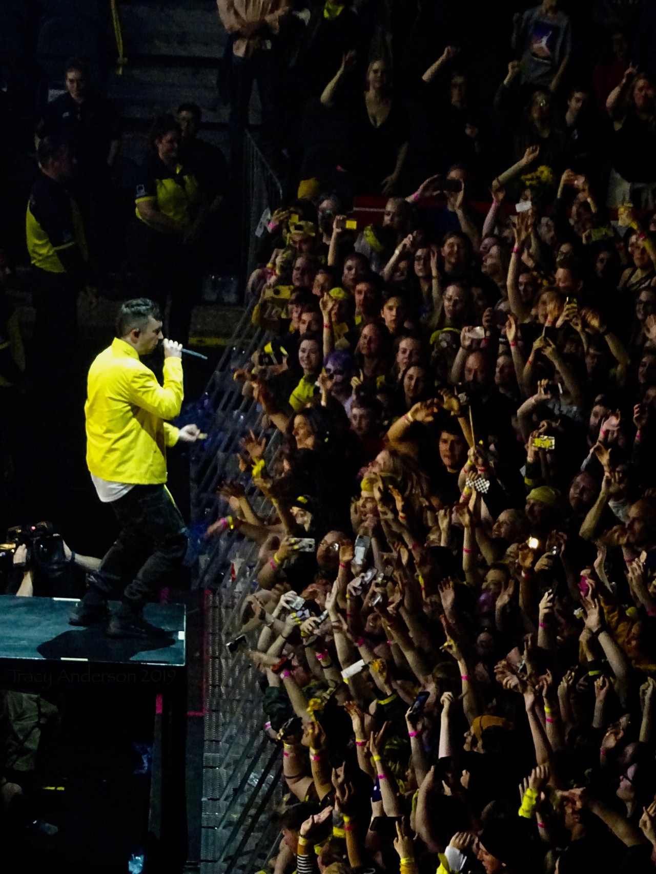 Tyler Joseph and Audience Twenty One Pilots Bandito Tour Scotiabank Saddledome Calgary May 14 2019