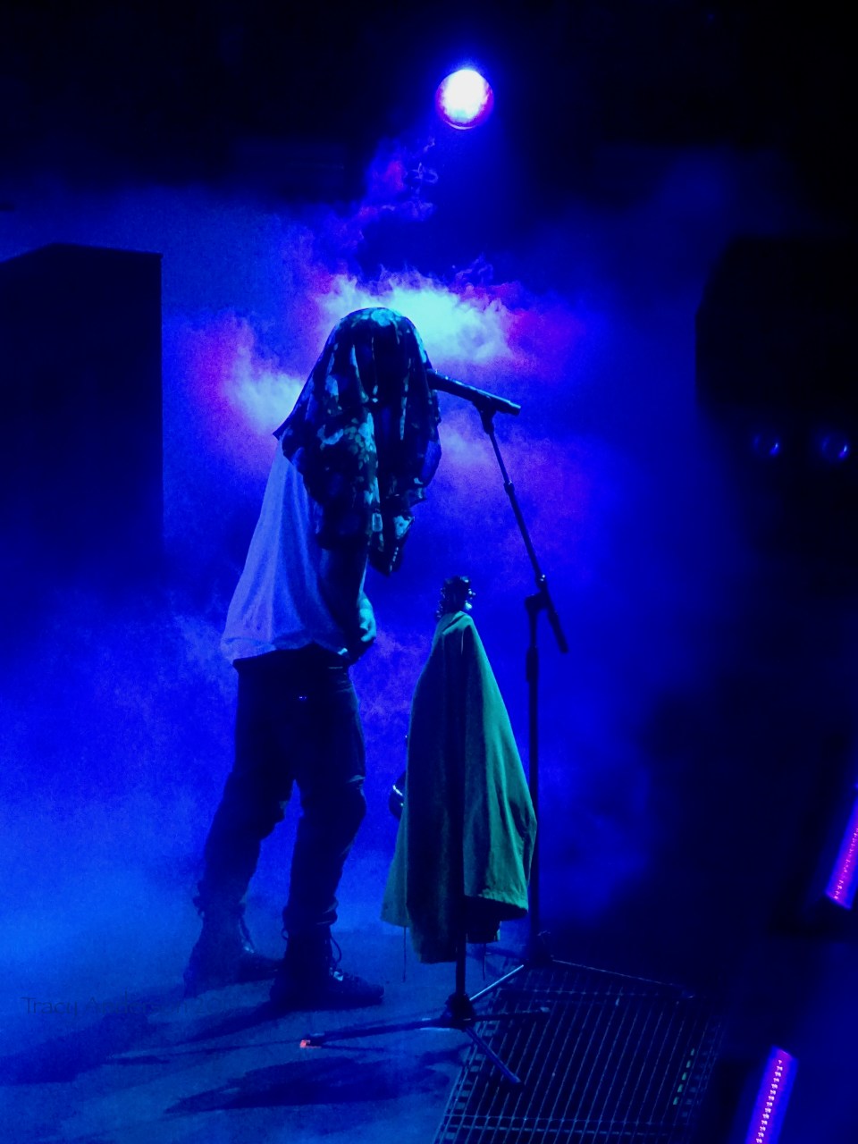 Tyler Joseph Smoke Twenty One Pilots Bandito Tour Scotiabank Saddledome Calgary May 14 2019