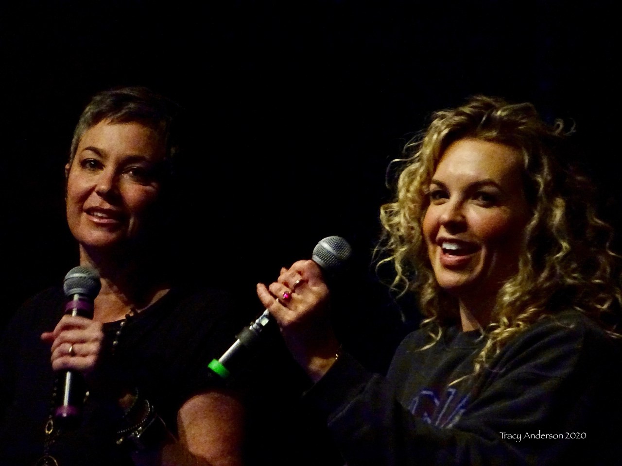 Kim Rhodes and Briana Buckmaster Supernatural Convention SPNLV Mar 2020