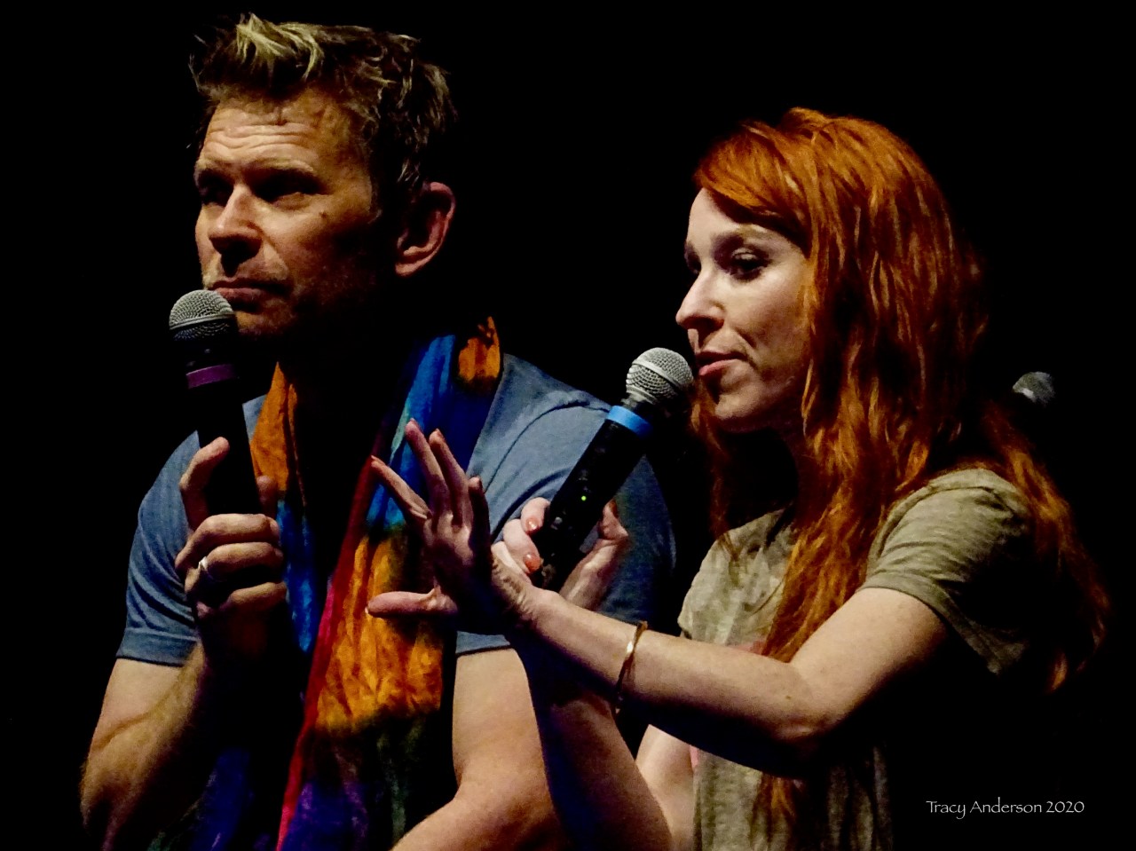 Mark Pellegrino and Ruth Connell Supernatural Convention Las Vegas SPNLV March 2020