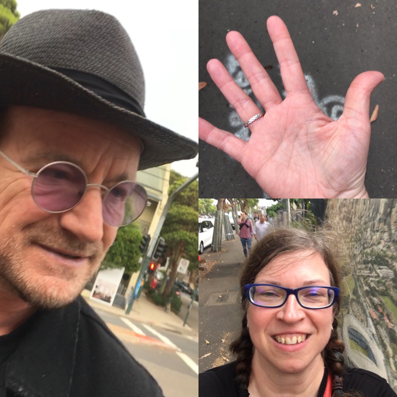 meeting Bono in Australia 2019