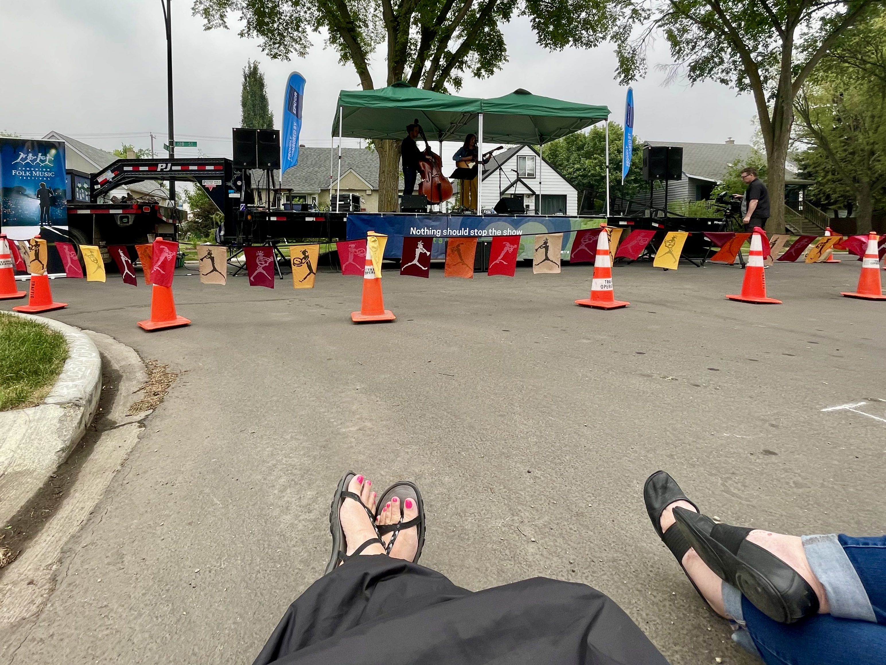 Edmonton Folk Music Festival 2021 Post Script Feet