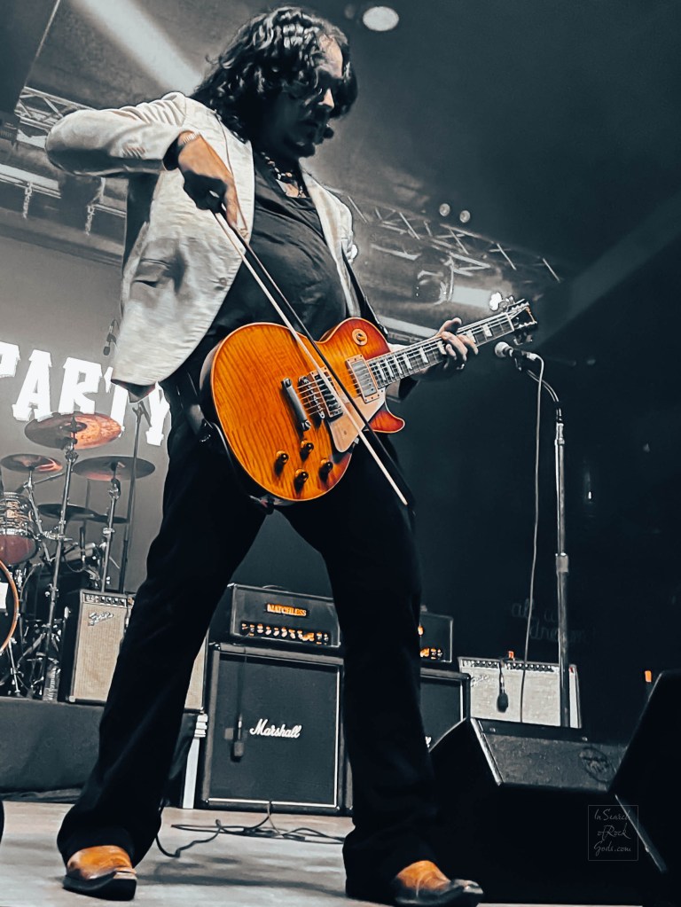 Jeff Martin Orange The Tea Party Midway Music Hall Edmonton August 2, 2022