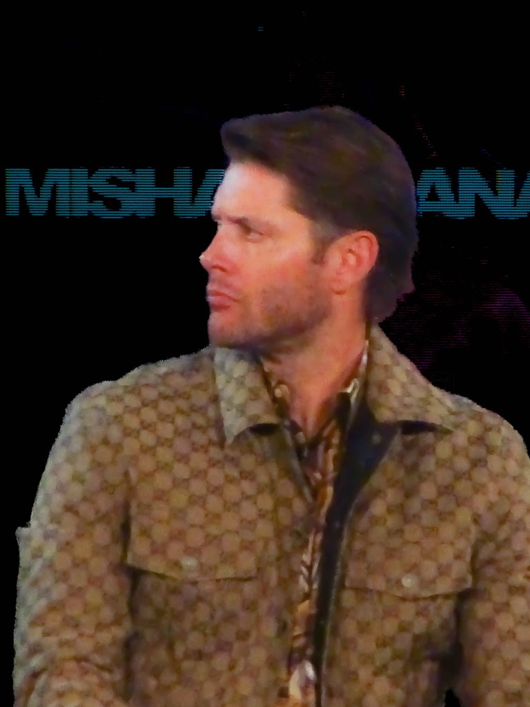 Jensen Ackles profile frown JIB11 Rome Feb 2023