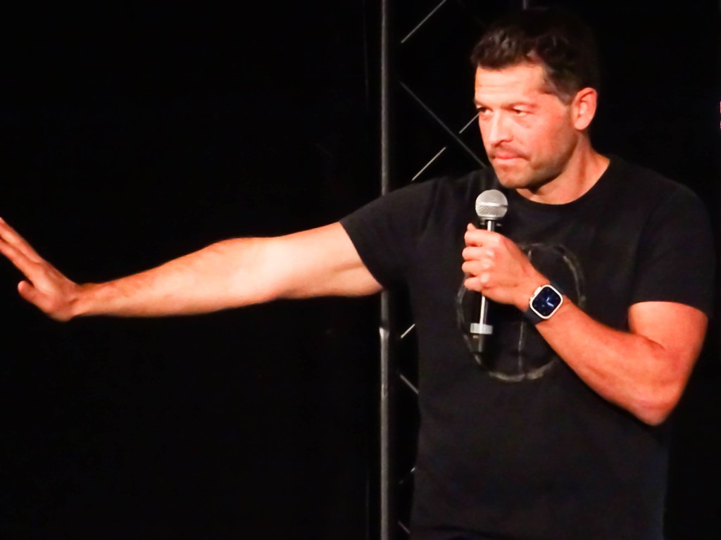 Misha Collins no photos JIB 11 Rome Feb 2023