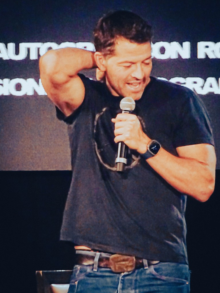 Misha Collins JIB11 Rome Feb 2023