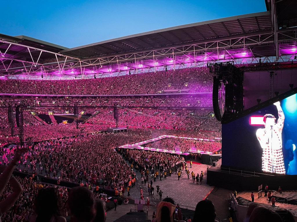 Harry Styles Love on Tour Wembley 1 June 13, 2023 Purple Audience
