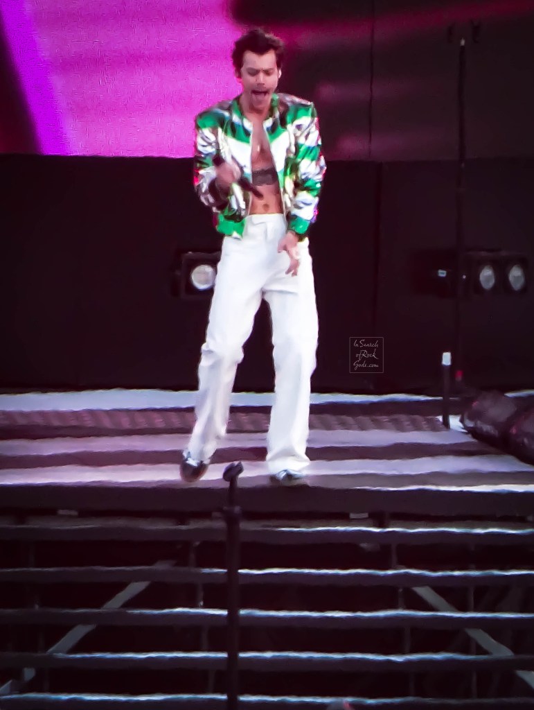 Harry Styles Love on Tour Slane Castle Ireland June 10 2023 Stairs