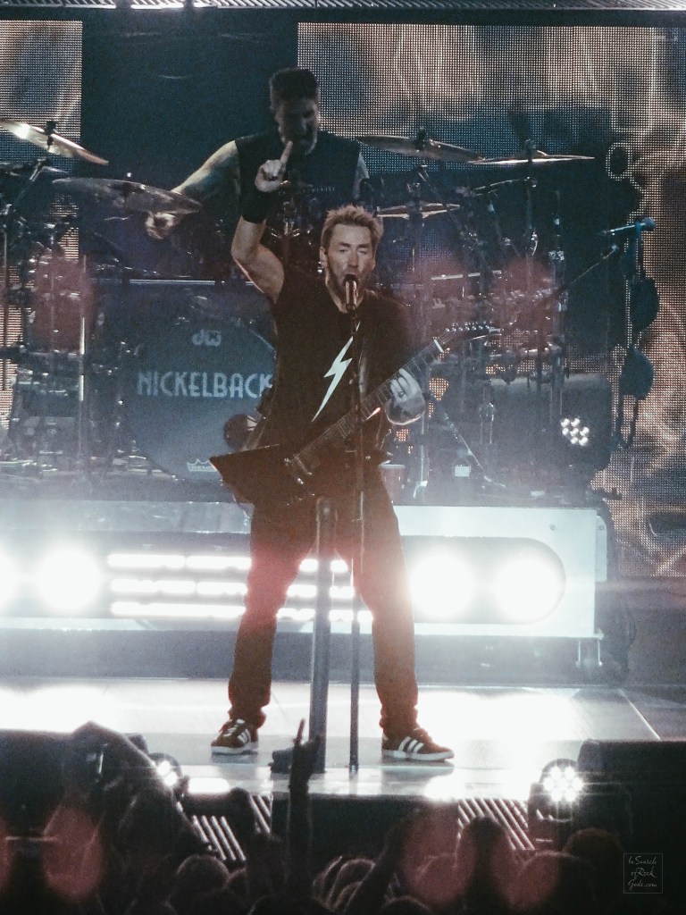 Nickelback Roger's Place Edmonton June 24, 2023 - Chad and Daniel