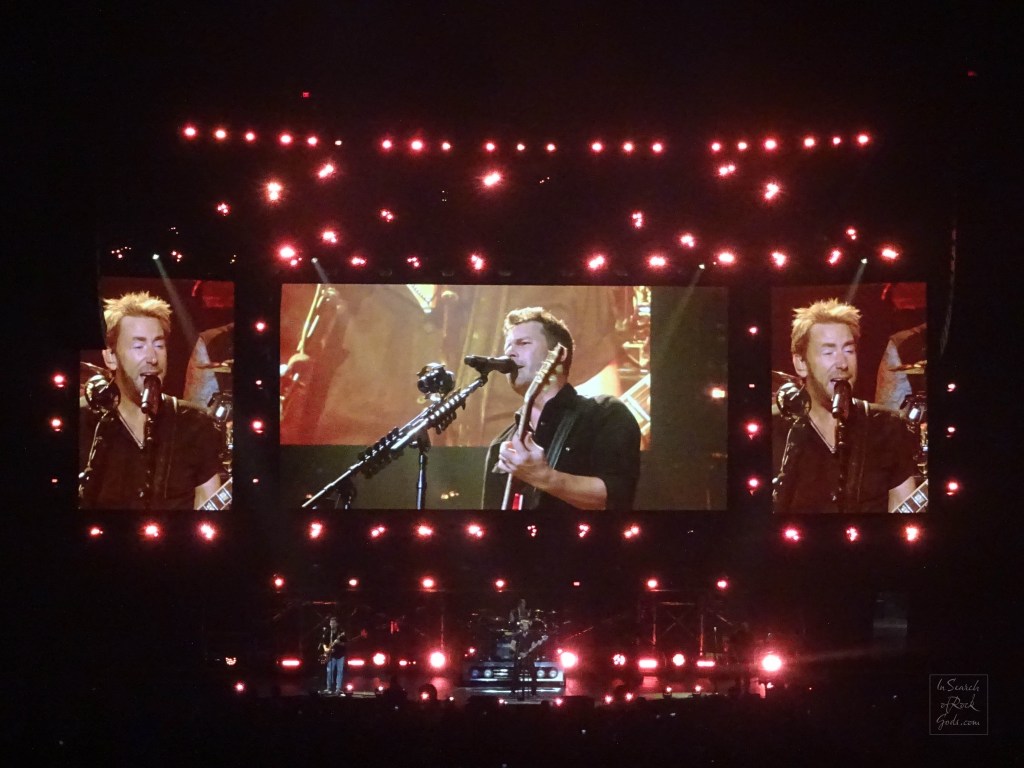 Nickelback Roger's Place Edmonton June 24, 2023 - Red Stage