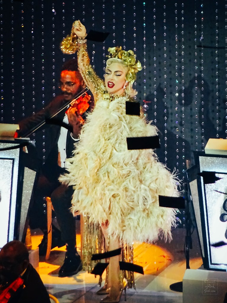 Photo from Lady Gaga Jazz and Piano Oct 4 2023 Las Vegas 