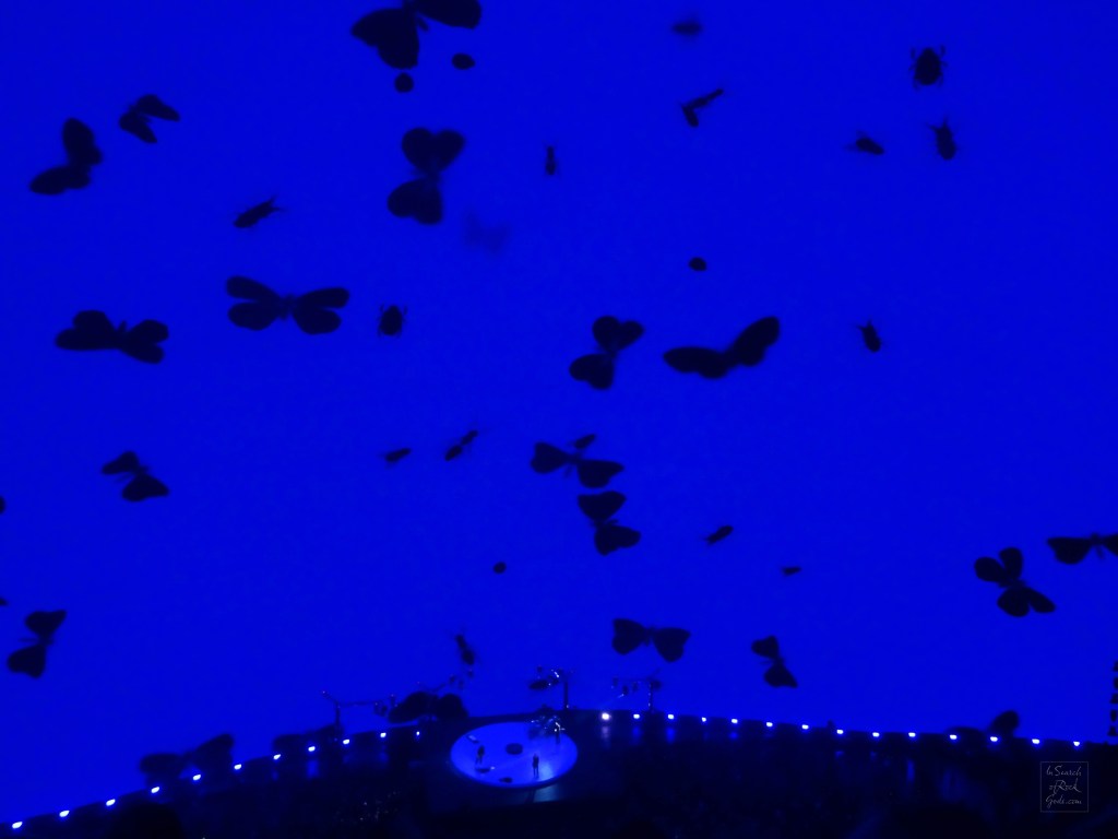 Bugs Screen U2:UV Achtung Baby at the Sphere Las Vegas Oct 2023