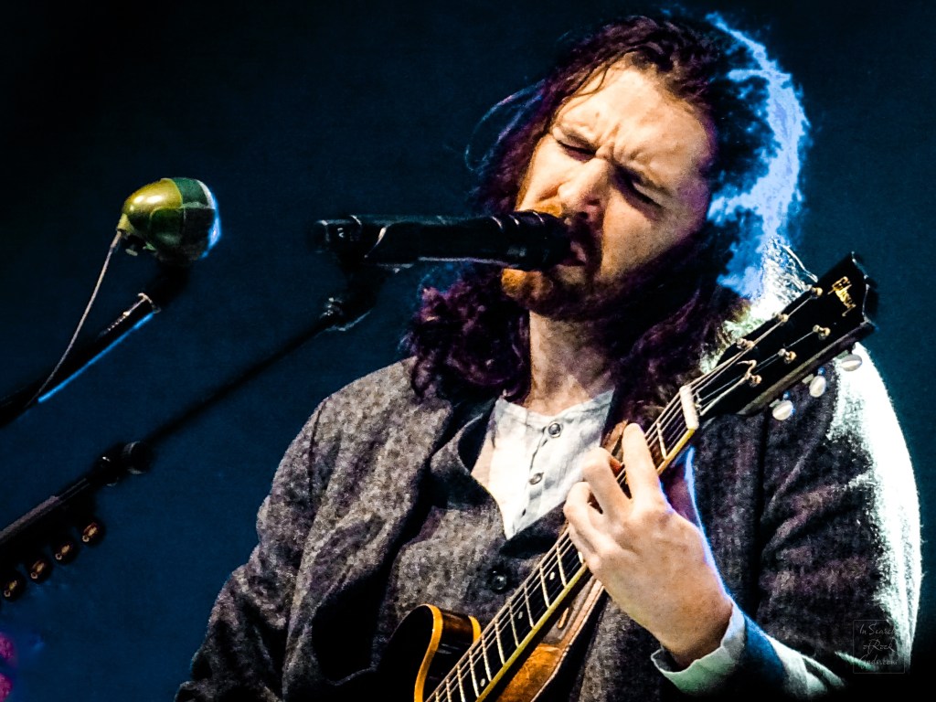 A photo of Hozier in concert. Unreal Unearth Tour Rogers Place Edmonton August 24, 2024