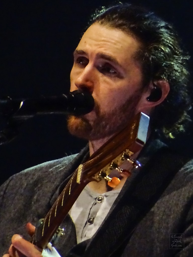 A photo of Hozier in concert. Unreal Unearth Tour Rogers Place Edmonton August 24, 2024