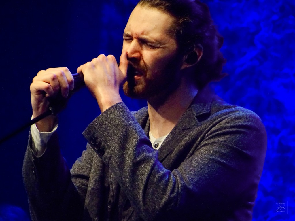 A photo of Hozier in concert. Unreal Unearth Tour Rogers Place Edmonton August 24, 2024