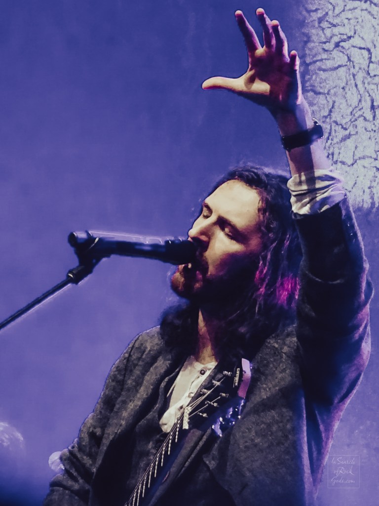 A photo of Hozier in concert. Unreal Unearth Tour Rogers Place Edmonton August 24, 2024