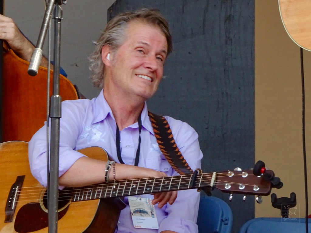 Jim Cuddy close up Edmonton Folk Fest 2024