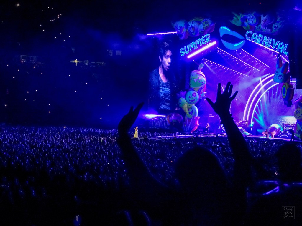 Pink in concert for her Summer Carnival tour at Commonwealth Stadium Edmonton August 31 2024