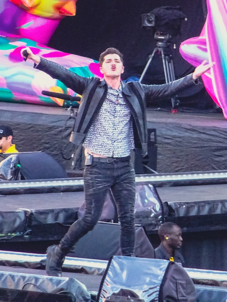 Danny O'Donoghue of The Script opening for Pink's Summer Carnival tour at Commonwealth Stadium Edmonton August 31 2024