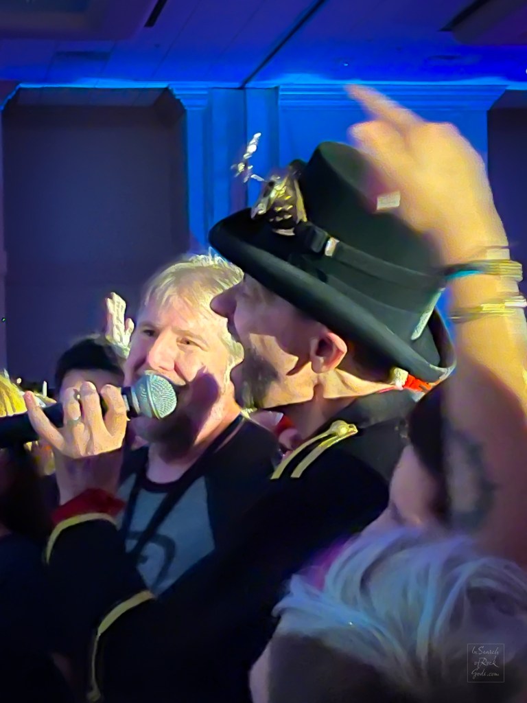 DJ Qualls in the audience Supernatural Convention Chicago Nov 2024