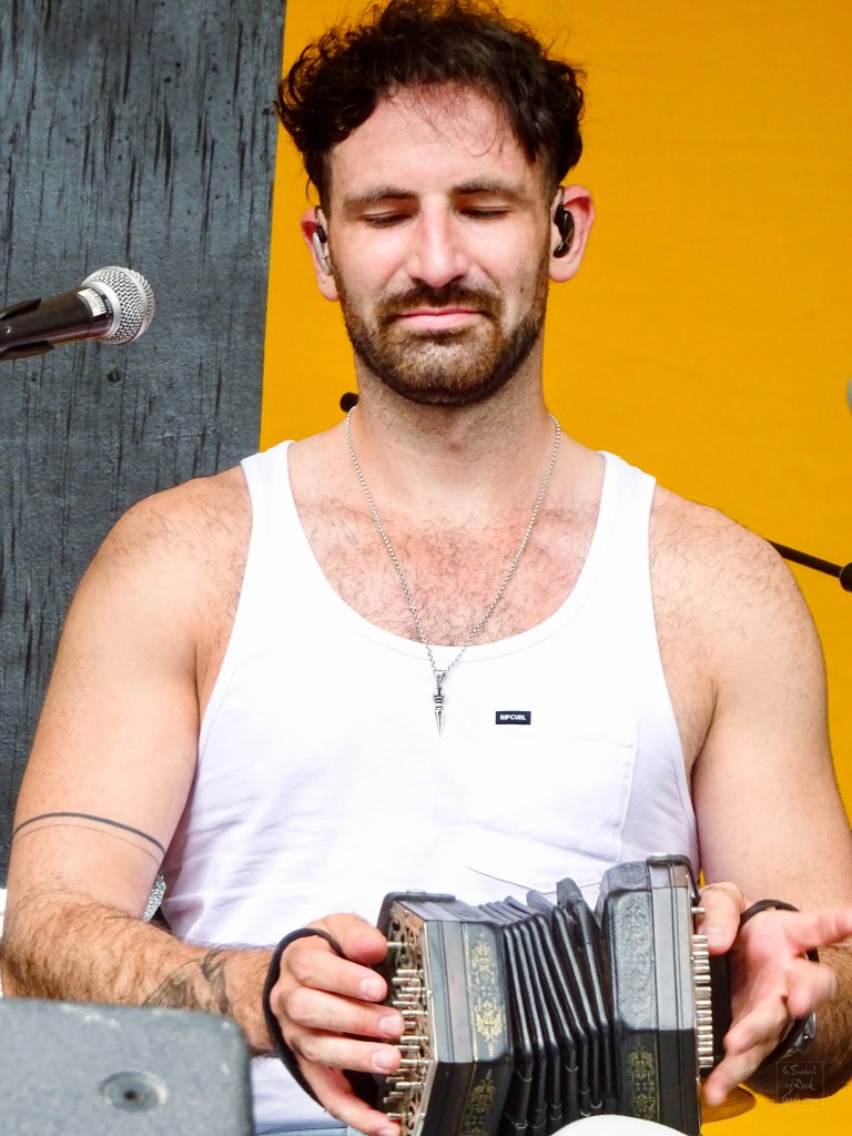 Mohsen Amini of Talisk at Edmonton Folk Fest 2025