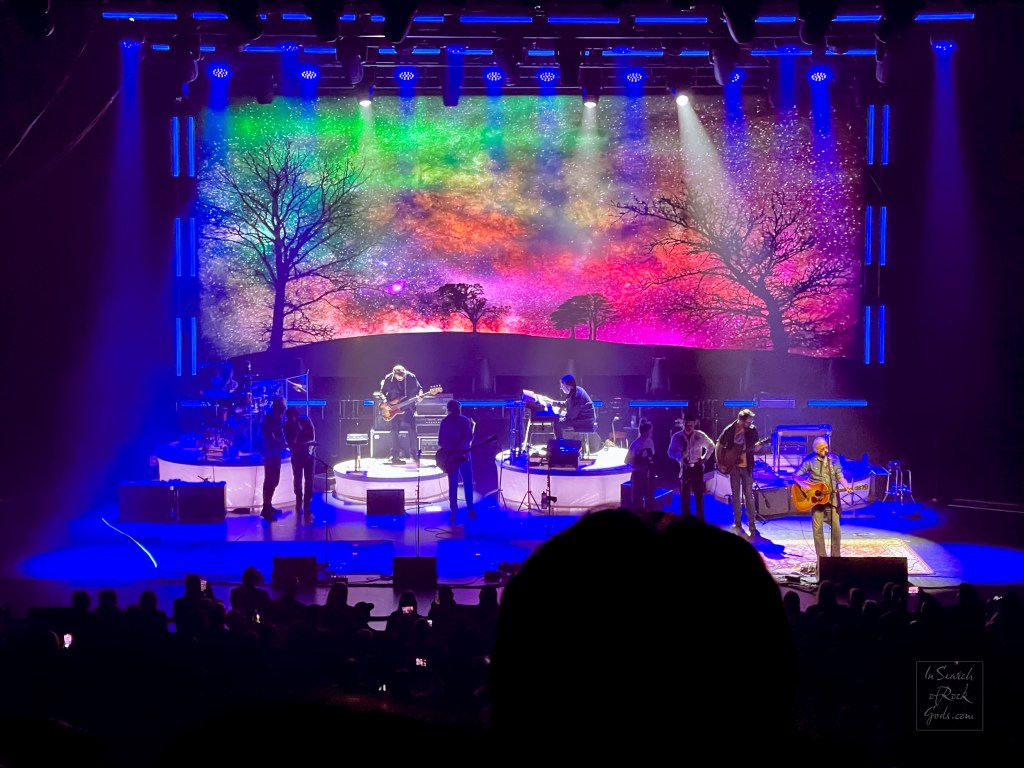 Photo of Blue Rodeo live at the Northern Alberta Jubilee Auditorium Edmonton Oct 4 2025