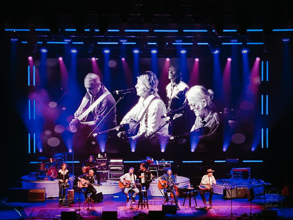 Photo of Blue Rodeo live at the Northern Alberta Jubilee Auditorium Edmonton Oct 4 2025