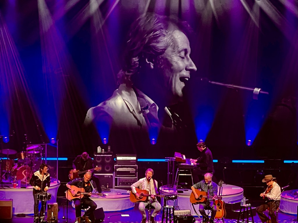 Photo of Blue Rodeo live at the Northern Alberta Jubilee Auditorium Edmonton Oct 4 2025