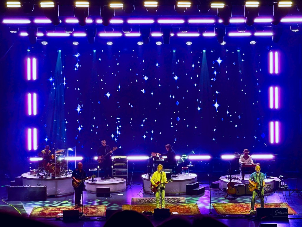 Photo of Blue Rodeo live at the Northern Alberta Jubilee Auditorium Edmonton Oct 4 2025