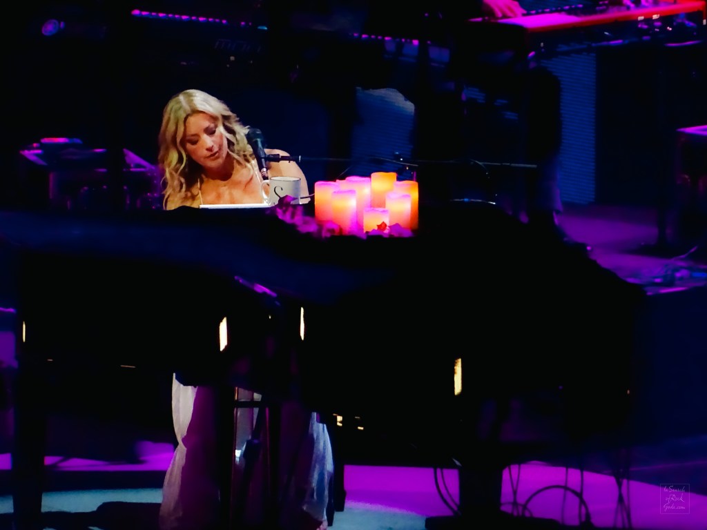 Sarah McLachlan in concert for the Fumbling Towards Ecstasy 30th Anniversary Tour in Edmonton, Canada on October 19, 2025