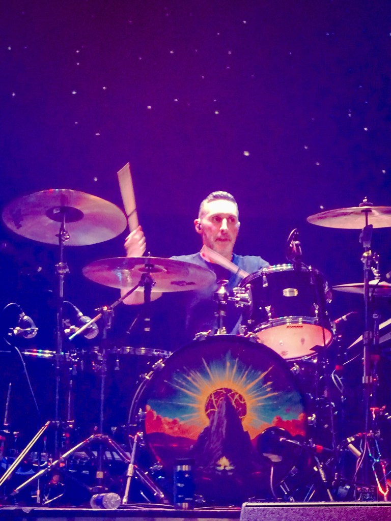 Steve Molella of Finger Eleven at Rogers Place November 28 2025