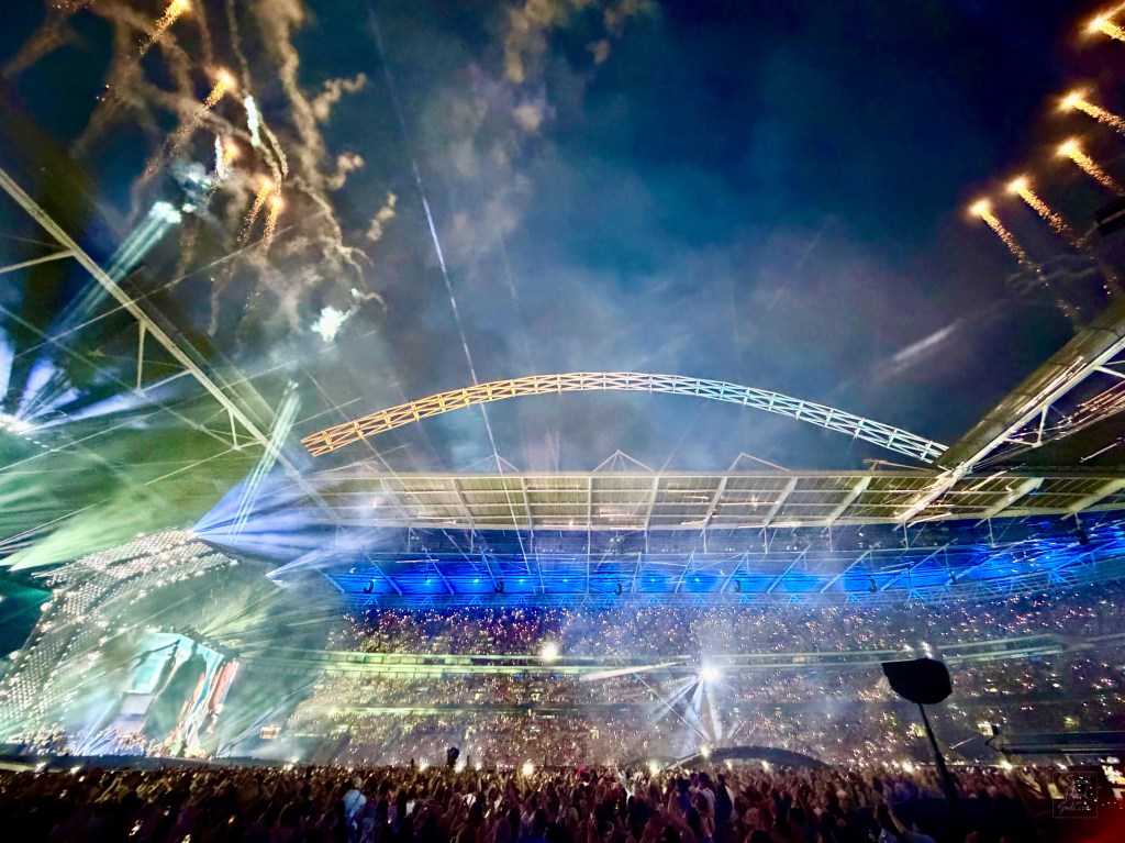 Fireworks during Sign of the Times Harry Styles Together Together Wembley N5 June 20 2026