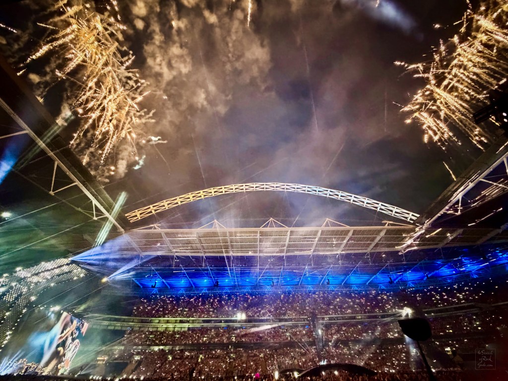 Fireworks during Sign of the Times Harry Styles Together Together Wembley N5 June 20 2026