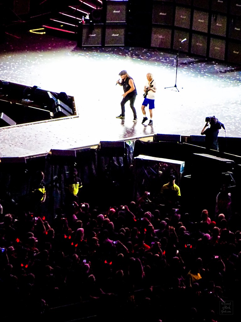 Angus Young and Brian Johnson AC/DC Power Up Tour Aug 9 2026 Edmonton Commonwealth Stadium