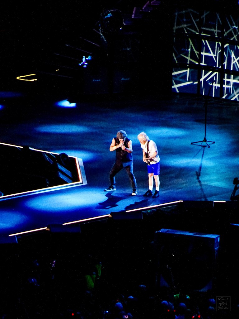 Brian Johnson and Angus Young AC/DC Power Up Tour Aug 9 2026 Edmonton Commonwealth Stadium