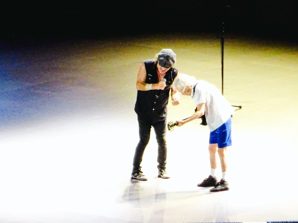 Brian Johnson and Angus Young AC/DC Power Up Tour Aug 9 2026 Edmonton Commonwealth Stadium